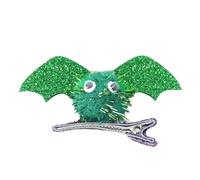 Per Capelli Per Halloween - Forcine - Design A Pipistrello Per Capelli Forte Tenuta Per Giovani Adolescenti Veloce Routine Mattutina Eventi Scuola