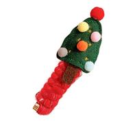 per capelli per Natale - Fasce elastiche per capelli per Natale, elastici per capelli portatili, elastici a resistenti con design cartoni animati, morbidi e senza per l'inverno