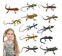 Per Capelli Rettili,12 Pezzi Clip Per Capelli Gecko Per Scherzi - Copricapo Simulato Per Scherzo Di Halloween,Per Festa Cosplay Donne Ragazze Halloween Quotidiano Viaggio Incontro Scuola