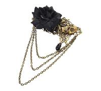 per Capelli Steampunk da Donna Decorazione Vintage Con Teschio Rosa E