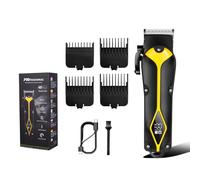 Per Capelli: Tagliatrici Elettriche Per Capelli Macchina Da Taglio Regolabile A 4 Livelli | Kit Professionale, Barba Rasoio, Per Salone Quotidiano Viaggiare Papà Fidanzato Cump