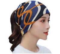 per cappello a spirale in maglia intrecciata sciarpa scaldacollo poliestere