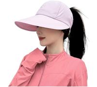 per cappello da per sole donna a larga tessuto asciugatura rapida aperto di