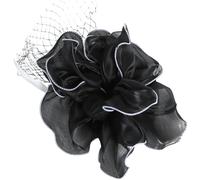 per cappello top a rete retrò da donna accompagnato da set fermagli capelli