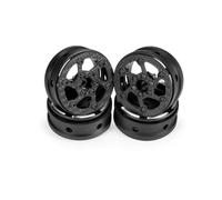 Per Capra Per SCX10 RR10 TF2 Per Element Per Enduro 1/10 Gmade R1 Cheater Rigs 1.9S Fai Da Te 4 Pezzi Cerchioni In Fibra Di Carbonio 1,9 Pollici Cerchioni RC Car Crawler Accessorio Auto RC(4pcsB)