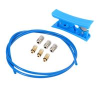 per Capricorn PTFE Tubi Bowden Serie XS 1M e Tagliatubi per Stampante 3D Filamento da 1,75 Mm con Raccordo Pneumatico