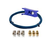 per Capricorn PTFE Tubi Bowden Serie XS 1M e Tagliatubi per Stampante 3D Filamento da 1,75 Mm con Raccordo Pneumatico