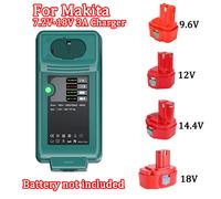 Per caricabatteria Makita 7.2V 9.6V 12V 14.4V 18V Ni-mh Ni-CD caricabatteria DC1804 dc14t DC1414F 9100A 9001 DC1801