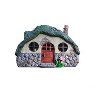 per casa Fata per solare per giardino Statua Resina 18cm per | Luce per solare automatica, si accende di notte, , design incantato per esterni