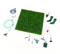 per case, decorazioni realistiche, 12 pezzi, strumenti per la decorazione della casa, per cortile, paesaggio, fotografia, Natale, compleanno, collezionisti