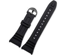 Per Casio 3239 W-96H-1A 2A 9A speciale cinturino in silicone elettronico catena di orologi accessori nero