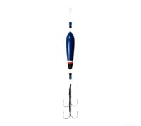 per catfisher Rig Set 13cm Galleggiante per Big Game Fish per catfisher | Design a doppio gancio triplo, chiusura sicura, galleggiante cilindrico, sospende l'esca, ottimizzazione della zona di