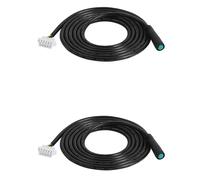 per cavo adattatore ABS nero 5 pin per cruscotti bici KTLCD10H