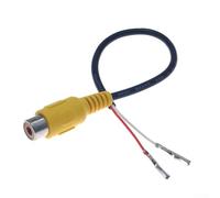 per cavo Input Backup Camera per Ford Ranger per Transit Connect | per materiale ABS nero, usura, installazione rapida, Focus Fiesta