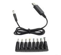 per cavo per boost USB per Router e 6W-7W Output per cavo per | Input 5V USB, output 6V/9V/12V, 8 adattatori inclusi, ideale router , potenza 6W-7W(9V line + 8 headers)
