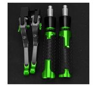 PER CB 500X CB500X 2022-2023 Accessori Per Moto Leve Freno Frizione Regolabili Pieghevoli Estensibili E Manopole Manubrio(Gary Green)