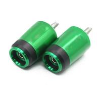 Per CB1300 CB 1300 2008 2009 2010 2011 2012 Accessori Moto CNC 7/8 "22 MILLIMETRI Manubrio Manopole A Molla Maniglia Bar End Cap Tappi Per Le Orecchie manopole(Verde)