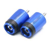 Per CB1300 CB 1300 2008 2009 2010 2011 2012 Accessori Moto CNC 7/8 "22 MILLIMETRI Manubrio Manopole A Molla Maniglia Bar End Cap Tappi Per Le Orecchie manopole(Blu)