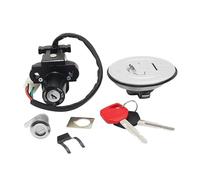 Per CB250 Per Hor&net 250 2000-2007 Kit Blocco Interruttore Accensione Gas Moto Con Chiave Blocco Accensione