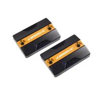 Per CB400F CB400X CB500X CNC Serbatoio Del Liquido Dei Freni Anteriori Tappo Della Coppa Dell'olio Coperchio Del Cilindro Principale(Design L)