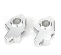 Per CB500X 2013 2014 2015 2016 2017 2018 7/8 "22 Mm Offset Manubrio Riser Sollevato Estendere Montaggio Estensione Riser Rialzo Manubrio Moto(Gloss Silver)