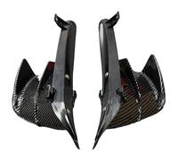 Per CB650R 2019-2023 Winglet Aerodinamico Vento Laterale Pinna Spoiler Carenatura Anteriore Protezione Ala Copertura Ali Laterali Per Moto(Carbon fiber texture)