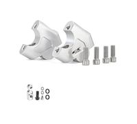 Per CB650R 2019-2024 2023 Manubrio Riser Bar Mount Manubrio Morsetto 28mm Adattatore Estensione 1 1/8" Per CB 650 R Per CB650R(Silver1)