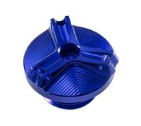 Per CB650R CB400 CB500X CB500F CB300R CB190R CB650F CB1000R CB1100 Bullone Tappo Olio Motore Protezione Tappo Serbatoio Carburante Coperchio olio Chiave(Blue2)