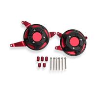 Per CB650R Per Cb 650R 2021-2023 Carter Motore Moto Statore Coperchio Frizione Protezioni Crash Pad Slider Telaio Protezione Motore Copertura(Red 01)