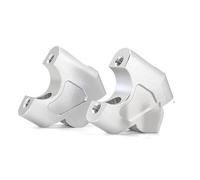 Per CB650R Per CB 650R Per CB650 R 2019 2020- Con Offset Riser Adattatore Manubrio Riser Morsetto Prolunga Tubo Freno Manubrio Riser Morsetto(Silver)