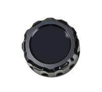 Per CBR 125R 954 600 F4i 650F 650R 1000F CBR 600RR 1000RR Tappo Protezione Liquido Freni Posteriore CNC Per Moto Coperchio serbatoio olio motore(Black)