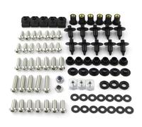 Per CBR1000RR 2008 2009 2010 2011 moto carenatura completa Kit viti rondella per velocità dadi fermagli accessori(Silver)