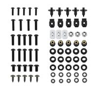 Per CBR1000RR 2008 2009 2010 2011 moto carenatura completa Kit viti rondella per velocità dadi fermagli accessori(Black)