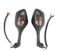 Per CBR1000RR 2008 2010 2011 2012 2013 2014 Moto Sinistra Destra Retrovisore Laterali Specchietti Indicatore Direzione Luce Parafango Specchietto regolabile specchietti manubrio(1 Pair Smoked Lens)