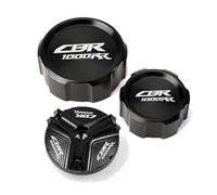 Per CBR1000RR CBR 1000 RR 2008-2018 CNC Coperchio Serbatoio Principale Cilindro Fluido Freno Anteriore E Posteriore Tappo Di Riempimento Olio(Design F)