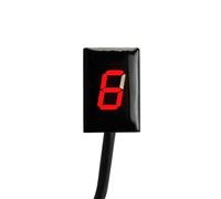per CBR400R per CBR300R 2021 2022 2023 2024 Indicatore di Marcia 1-6 per Motocicletta per Misuratore velocità Indicatore di Cambio Marcia per Moto Accessori Generali Indicatori Marcia Moto(Red)