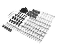 Per CBR600RR 2003-2006 Kit Completo Di Viti Carrozzeria Bulloni Carenatura Fissaggio Viti Cupolino(Silver)
