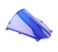Per CBR600RR Per CBR 600 RR 600RR F5 2007-2012 Parabrezza A Doppia Bolla Parabrezza Accessori Per Moto Deflettore Carenatura Cupolino Touring(Blu)