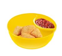 per cereali, snack e salse, impilabili, divise | Piatti da zuppa e panini, ciotole combinate, per insalata, patatine, ketchup, zuppa, patatine fritte, C