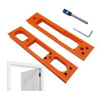 Per Cerniere Da Porta - Guida Per Fresatrice Cerniere Porte,Attrezzo Leggero Per Montaggio Rapido E Preciso Ideale Per Esterni Riparazioni Installazioni Falegnameria Principianti