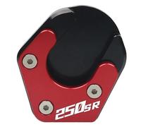 Per CFMOTO 250SR 300 SR Cavalletto Laterale Per Moto, Piastra Di Supporto Per Estensione, Ingrandisci(Red)