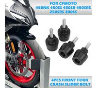 Per CFMOTO 250SRS 300SS 450NK 450SS 450SR 450SRS Forcella Anteriore Parafango Crash Slider Vite Bullone CF MOTO 250 300 450 SS SR SRS NK 2025
