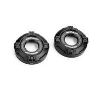 Per CFMOTO 450MT MT450 CF 450 MT 2024 25 Accessori Per Moto In Alluminio Copri Colonna A Tre Stelle Copri Tappo Ammortizzante(Black-B (2pcs))