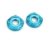 Per CFMOTO 450MT MT450 CF 450 MT 2024 25 Accessori Per Moto In Alluminio Copri Colonna A Tre Stelle Copri Tappo Ammortizzante(Sky Blue-B (2pcs))