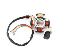 Per CG125 150CC CB 125 4 Bobine Statore Magneto Bobina Poli Piastra Accensione Avviamento A Pedale Moto Magneto Statore