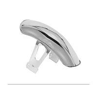 Per CG125 Parafango Anteriore Per Moto In Metallo Protezione Per Ruota Retrò Carena Parafango(Silver)