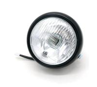 Per CG125 Per Cafe Per Racer Retro Moto 12v Faro Anteriore Alogeno In Metallo Con Vetro Vicino E Lontano Illuminazione Accessori Luci Anteriori(A)