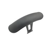 PER CG125 PER GN125 PER Cafe PER Racer Parafango Anteriore Universale Per Motocicletta Retro Nero Parafango Cromato Per Posizione Pneumatici Paraspruzzi Moto Parafanghi(Black Front)