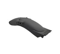 PER CG125 PER GN125 PER Cafe Racer Parafango Anteriore Universale Per Motocicletta, Retro, Nero Cromato, Posizione Pneumatici, Parafango, Paraspruzzi Moto Parafanghi(Black Rear)