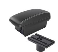 Per Chery Per Cielo Per A3 M11 Bracciolo Centrale Scatola Portaoggetti Con USB Accessori Interni Auto Modifica Auto Centrale Bracciolo(B3 Black white 3 USB)